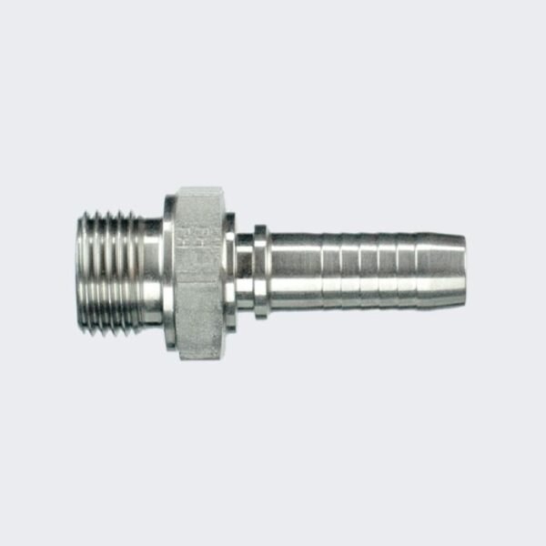 PASLANMAZ HORTUM BAĞLANTI PARÇALARI, BSP HORTUM BAŞLIĞI, NPT HORTUM BAŞILIĞI, METRİK HORTUM REKORU, ORFS-Erkek Hortum Nipeli